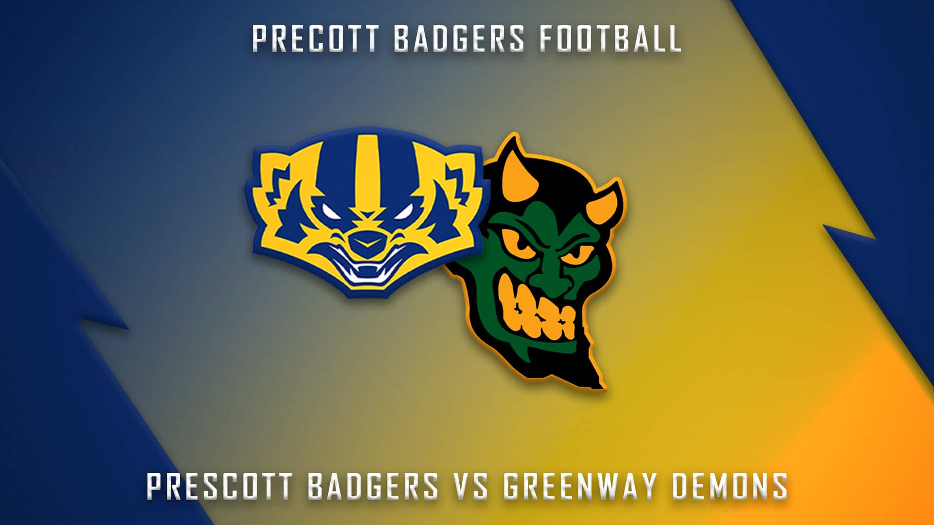 PRESCOTT BADGERS VS GREENWAY DEMONS - 9/30/2022 on Vimeo