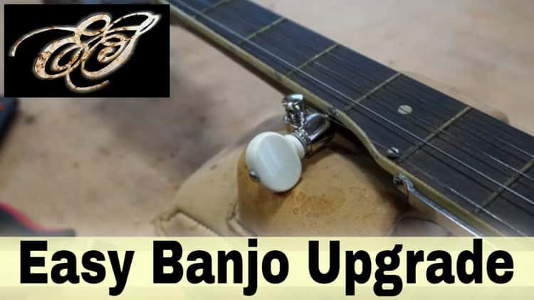 Replacing deals banjo strings