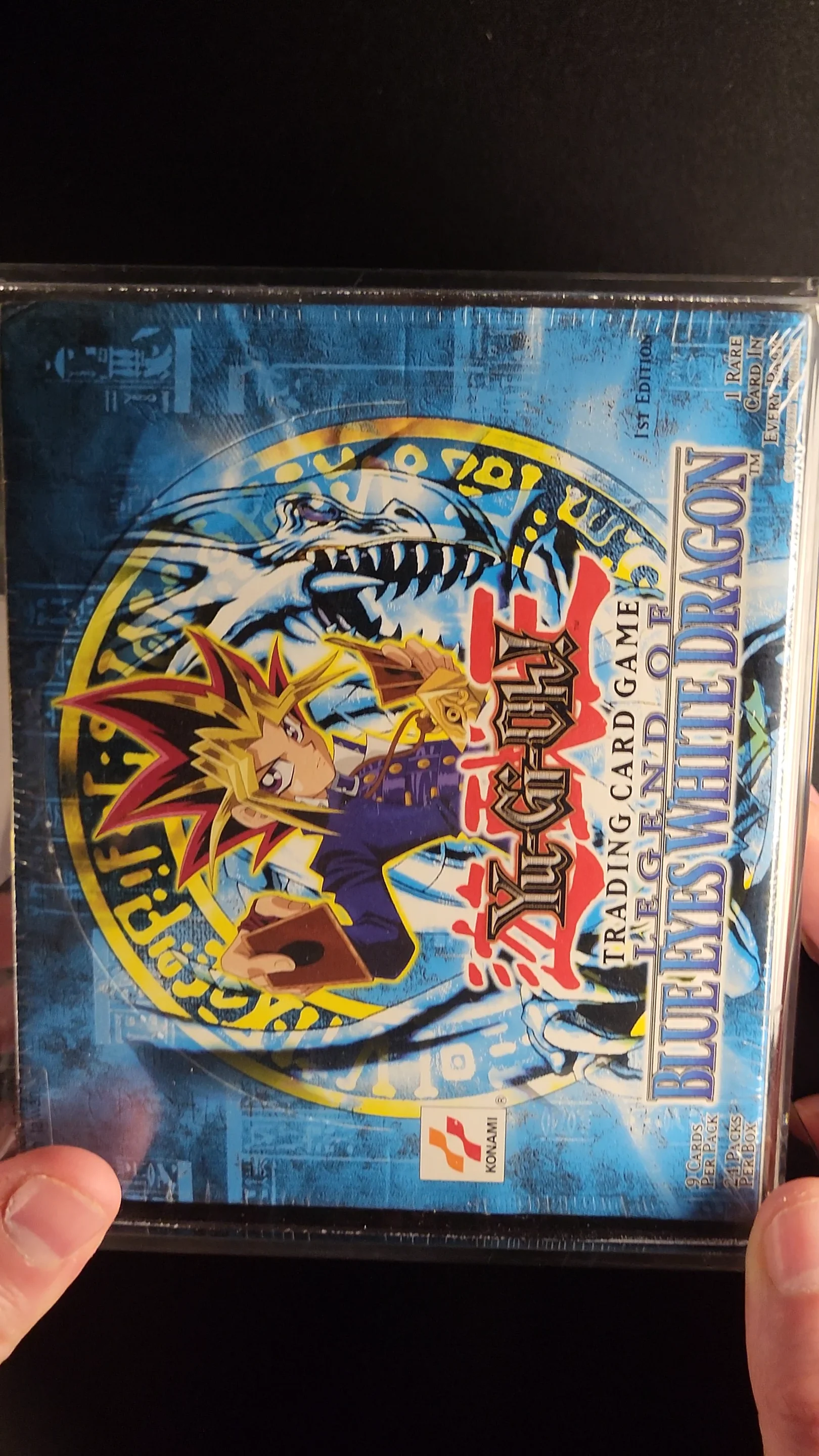 2002 Yu-Gi-Oh! Legend of Blue-Eyes White Dragon 1st Edition Booster Box