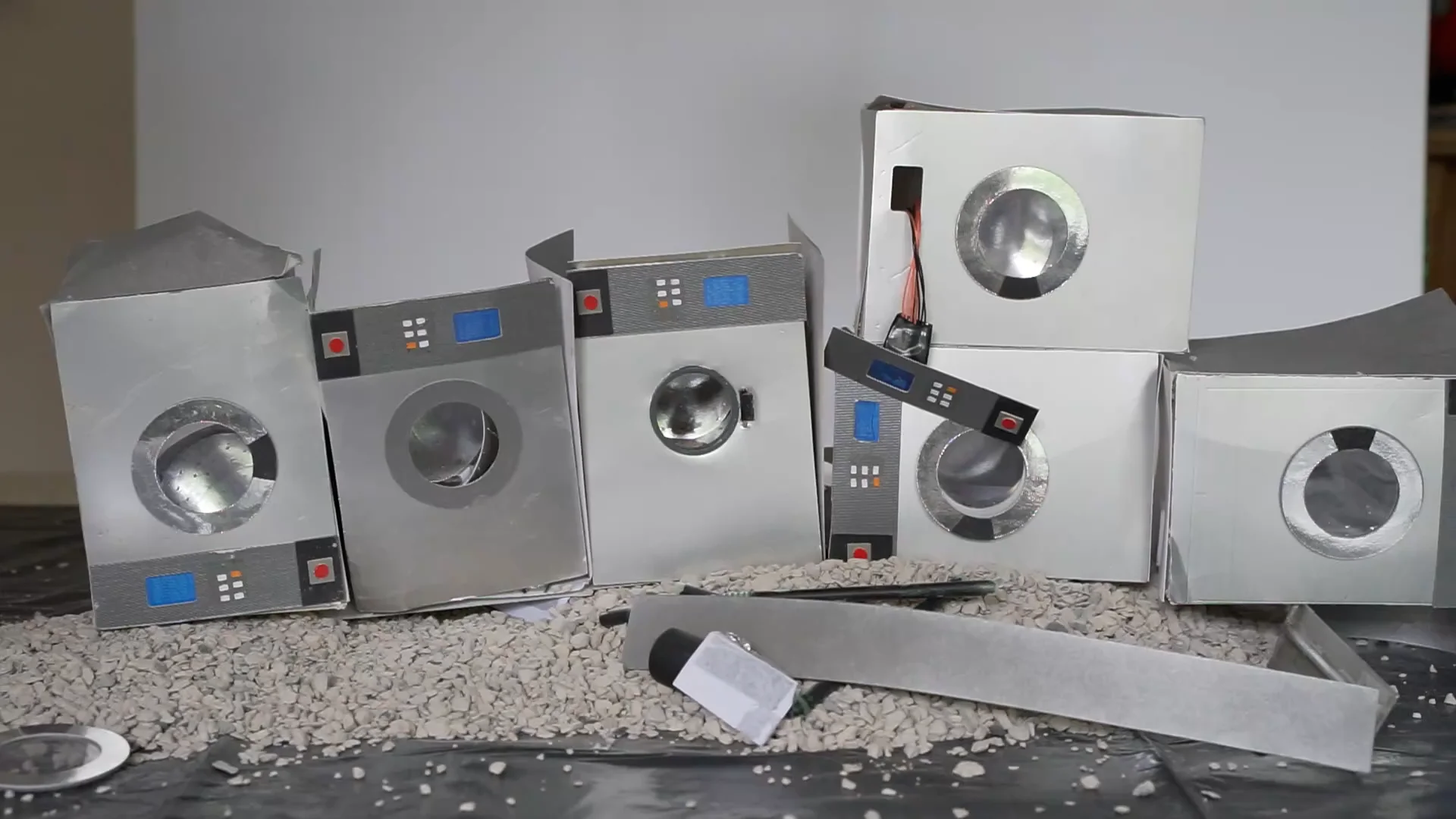 Washing machines scrap yard on Vimeo
