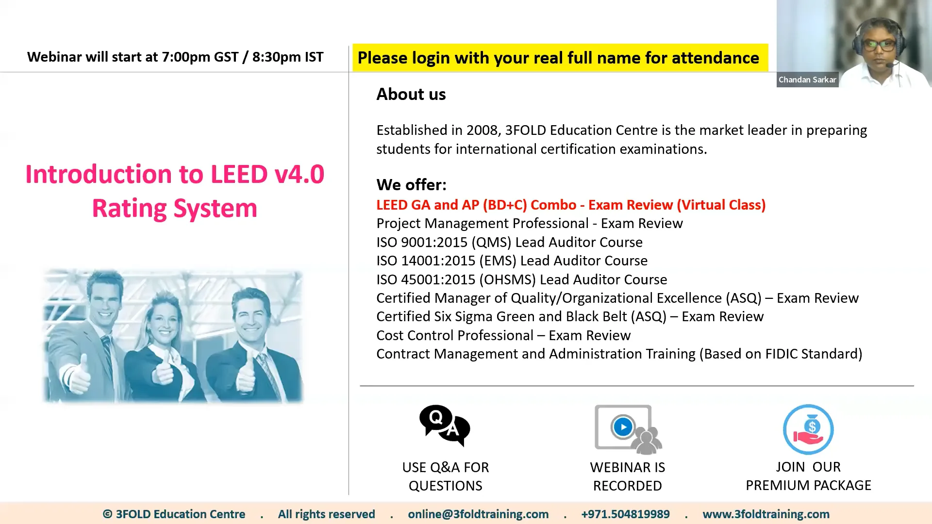 Webinar introduction to leed v4 0 rating system on vimeo
