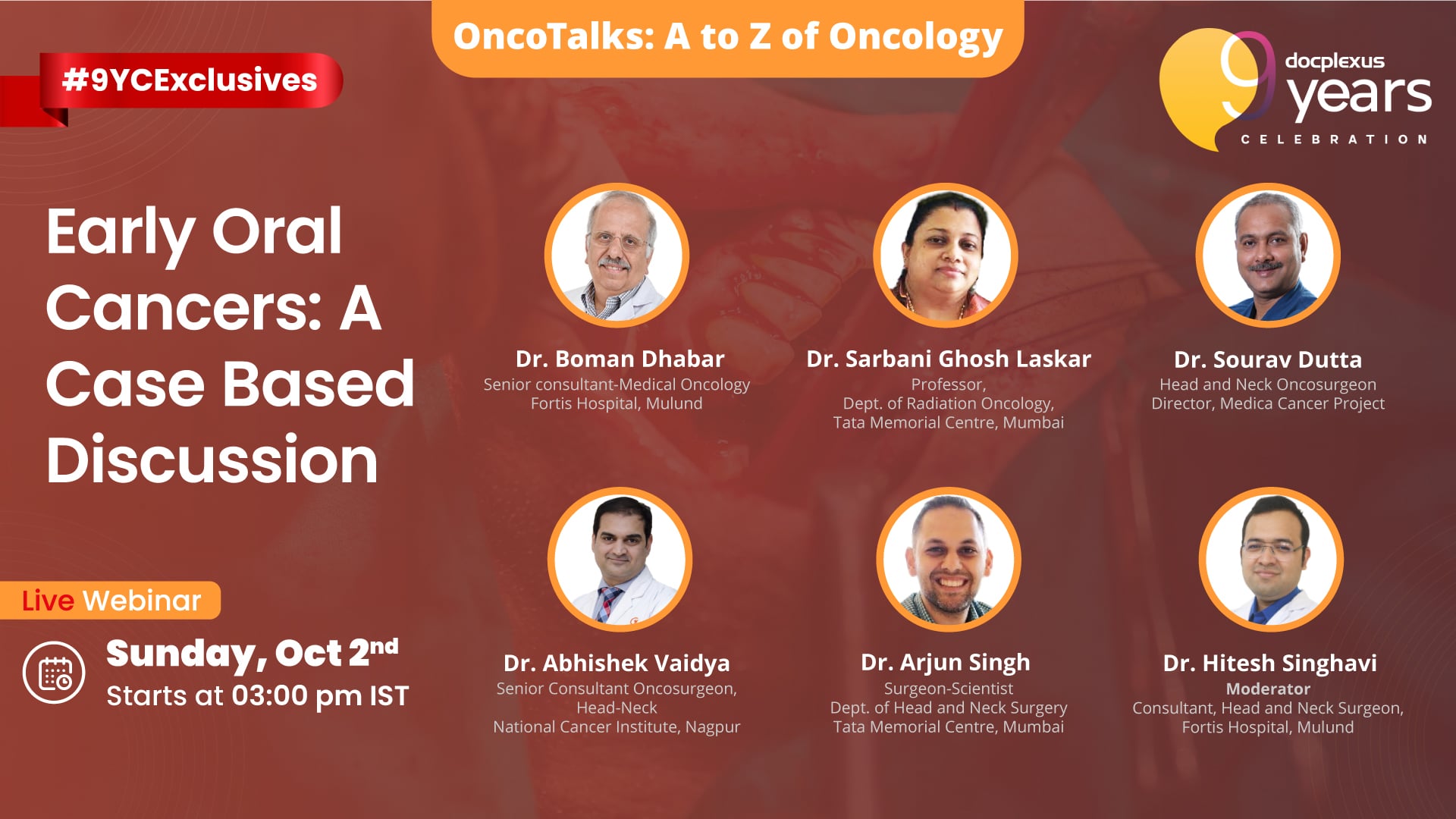 Early Oral Cancers: A Case Based Discussion