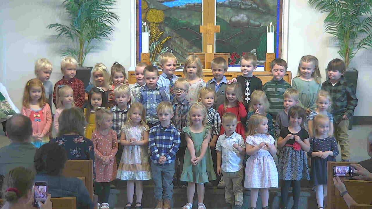 Preschool sings - Oct 2, 2022