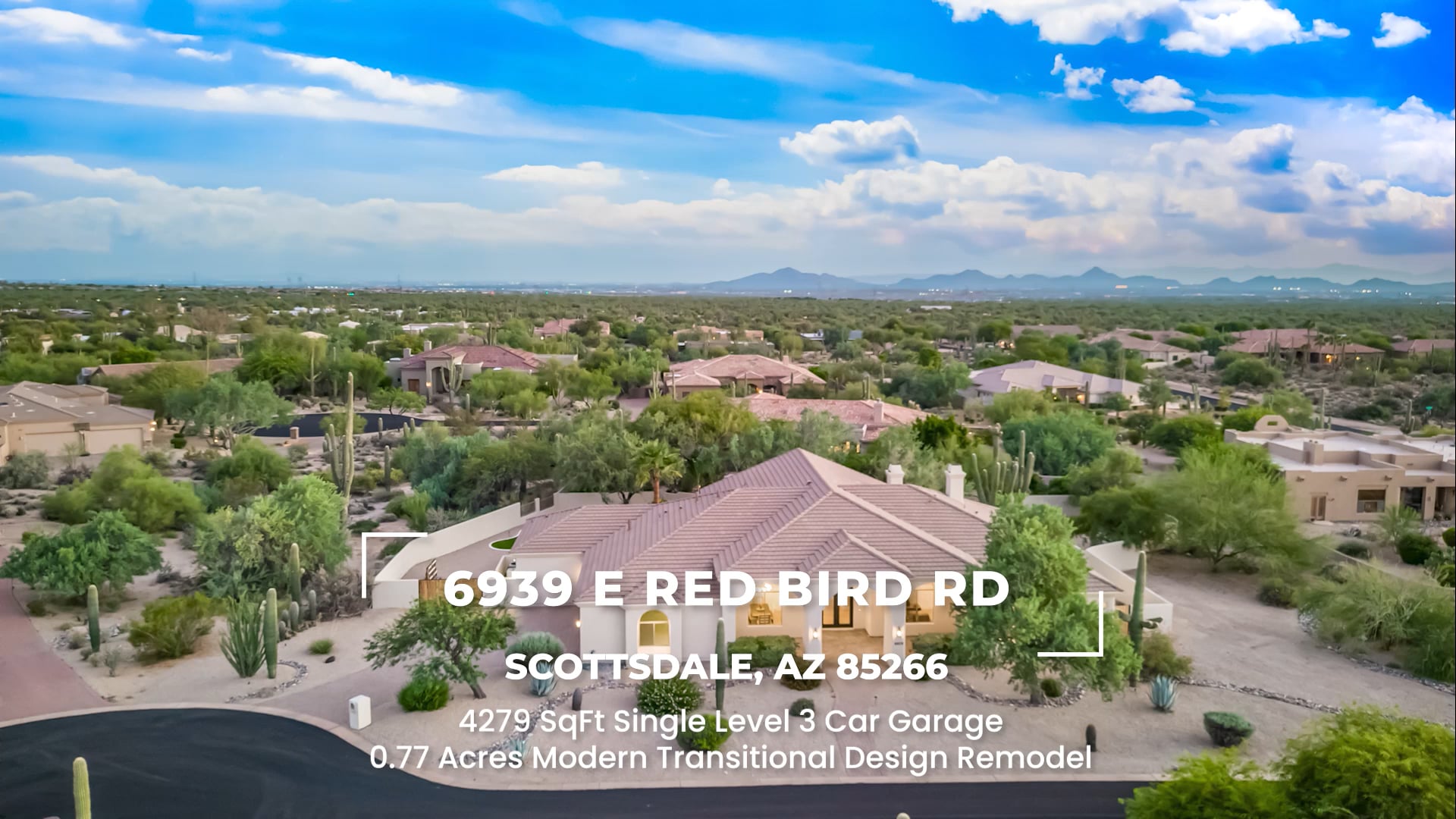 6939 E Red Bird Rd, Scottsdale, AZ 85266 on Vimeo