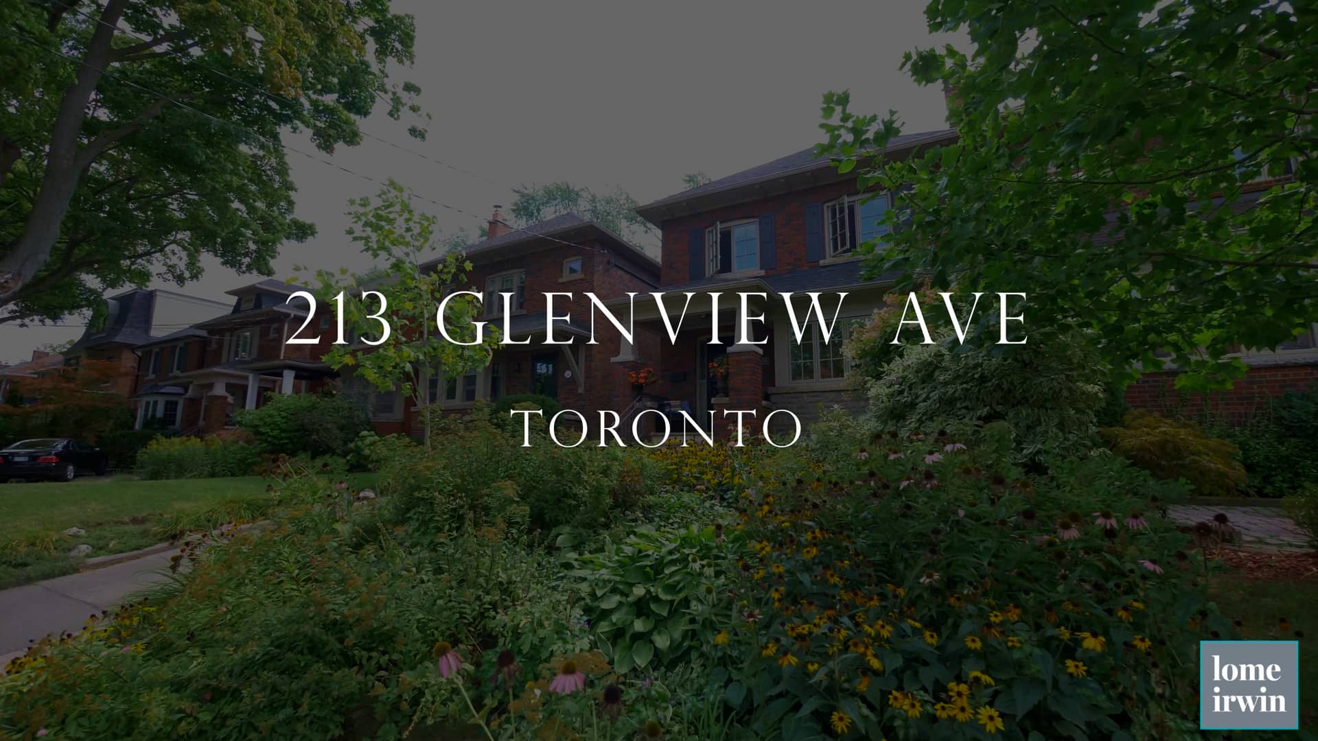 213 Glenview Ave Toronto Branding on Vimeo