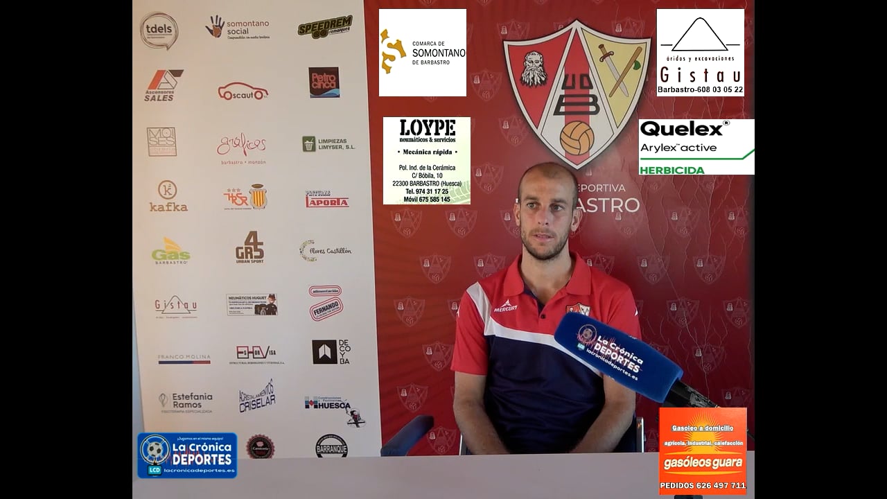 PERSO (Jugador Barbastro) UD Barbastro 0-0 CD Cuarte / Jornada 4 / 3ª División