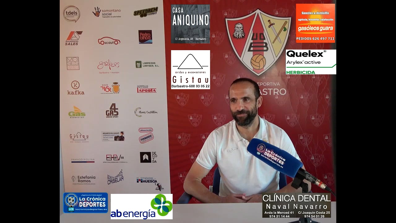 ÍÑIGO PÉREZ (Jugador Cuarte) UD Barbastro 0-0 CD Cuarte / Jornada 4 / 3ª División