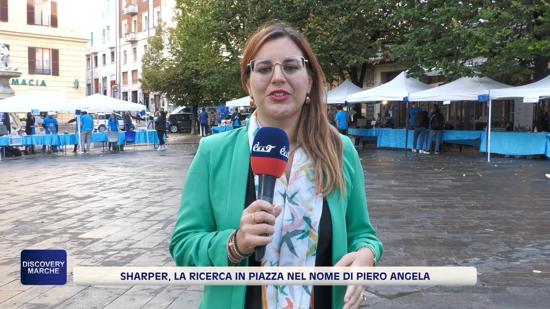 Ricercatori in piazza ad Ancona e Fermo con Sharper - VIDEO