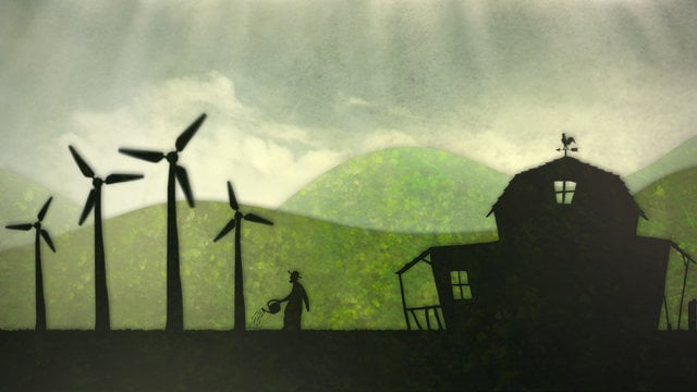 Windmill Farmer animates the green debate