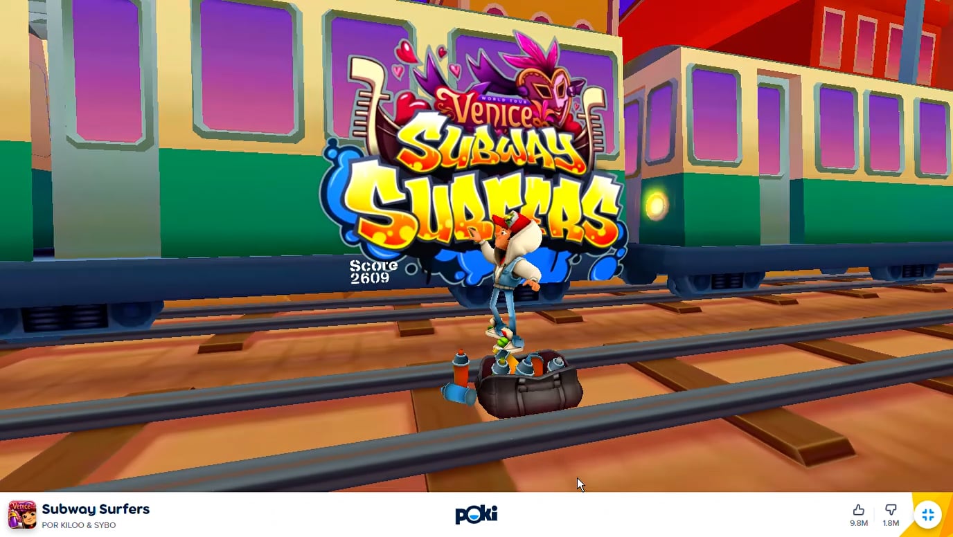 SUBWAY SURFERS - Jogue Subway Surfers no Poki - Google Chrome 2022