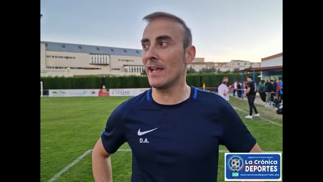 DANI ACIRÓN (Entrenador Tardienta) CF Tardienta 3-0 CD Altorricón / Jornada 2 / Regional Preferente Gr 1 / Fuente: CD Altorricón