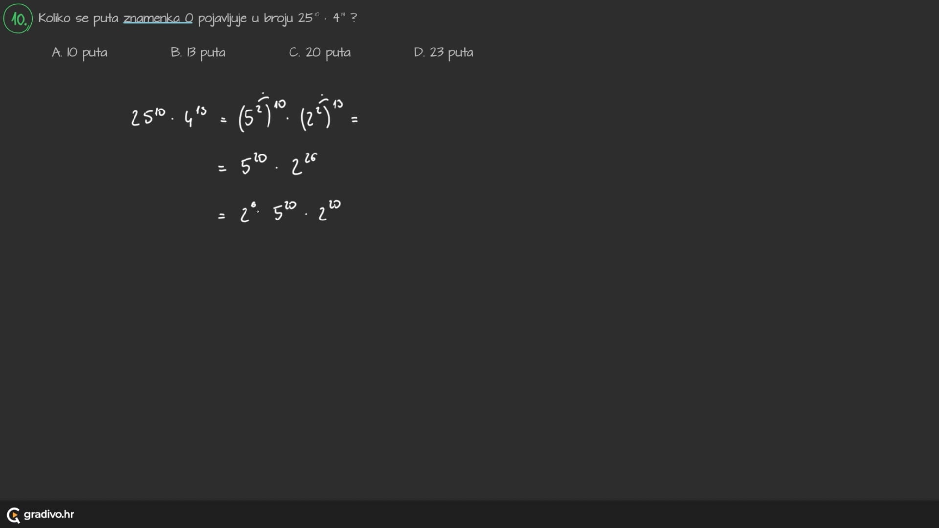 Matematika A - 2022. jesen, 10.