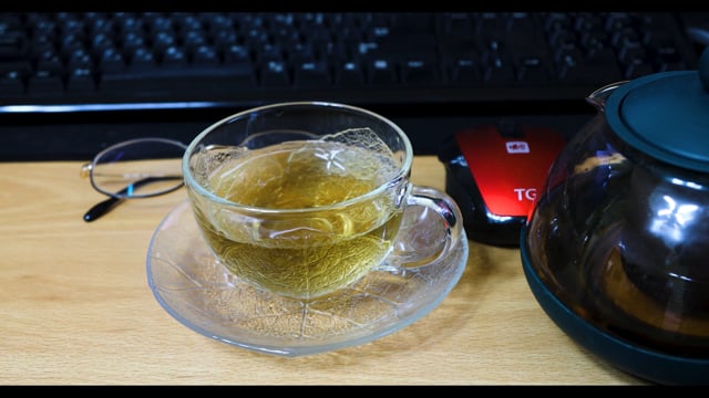 Green Tea Infusion Stock Footage Video (100% Royalty-free) 3572639
