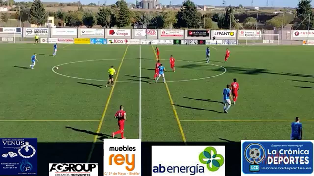 (RESUMEN y GOLES) CD Binéfar 3-0 Utrillas / J 4 / 3ª División