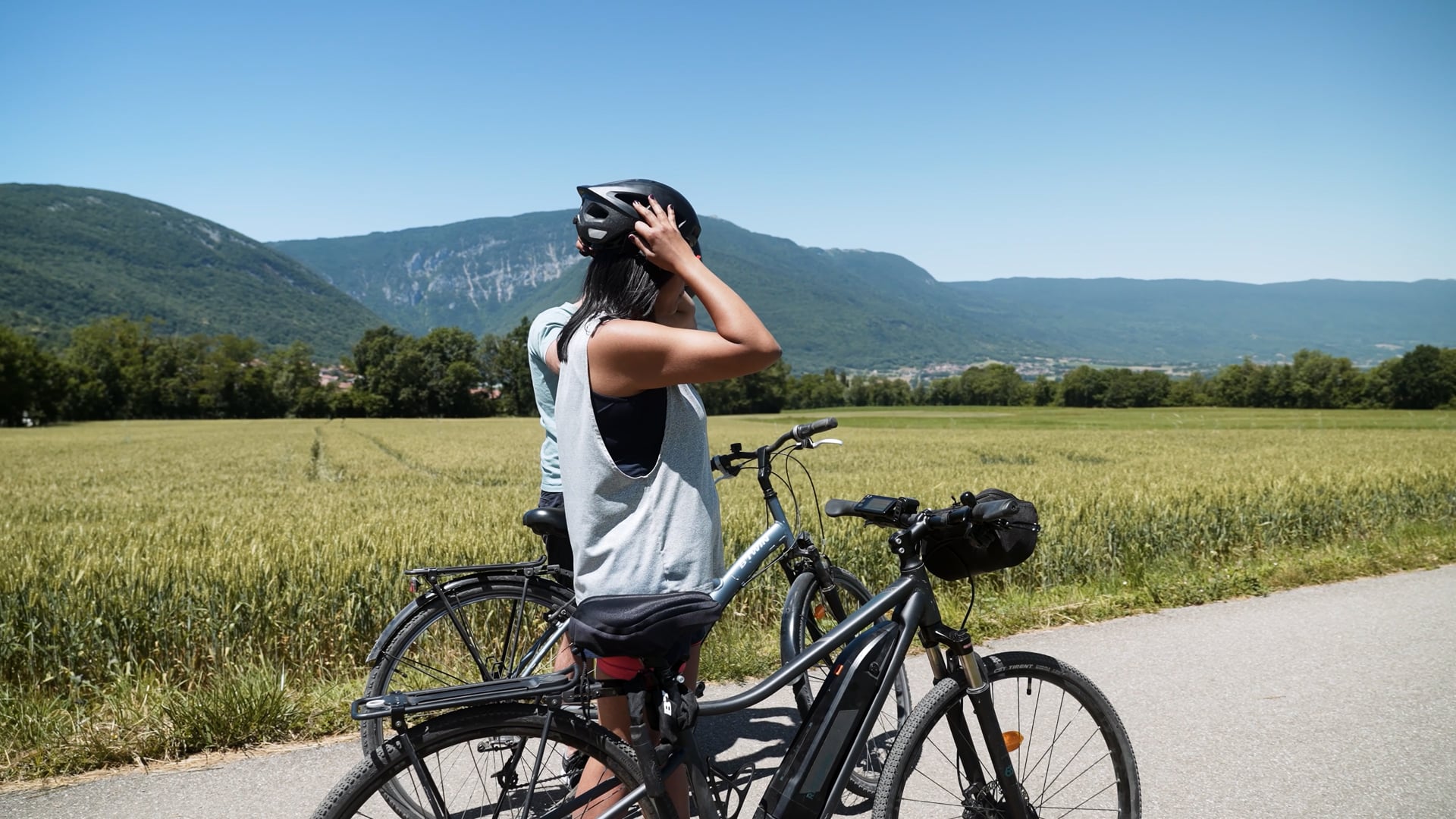 MONTS DE GENEVE - Vuache à velo