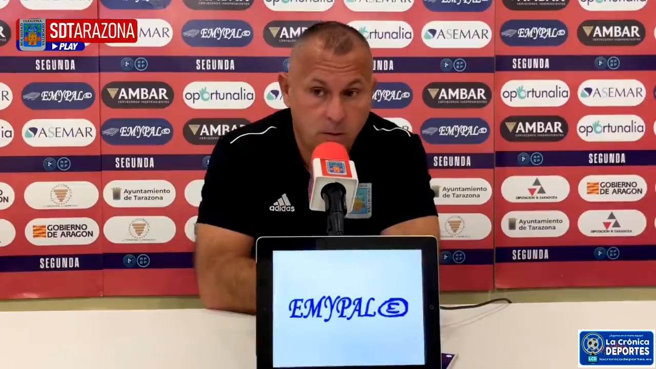 JAVI MORENO (Entrenador Tarazona) SD Tarazona 0-2 Utebo FC / Jornada 5 / 2ª RFEF - Grupo 2 / Fuente: YouTube SD Tarazona