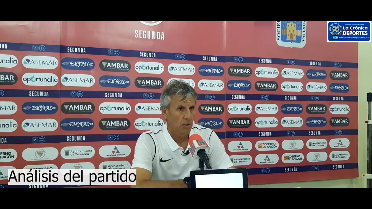 JUAN CARLOS BELTRÁN (Entrenador Utebo) SD Tarazona 0-2 Utebo FC / Jornada 5 / 2ª RFEF - Grupo 2 / Fuente: Facebook Utebo FC