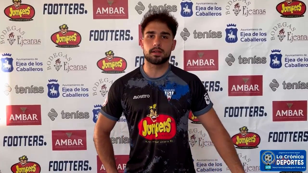 YZAN ACÍN (Jugador Ejea) SD Ejea 0-1 AD Almudévar / Jornada 4 / 3ª División / Fuente: Facebook SD Ejea
