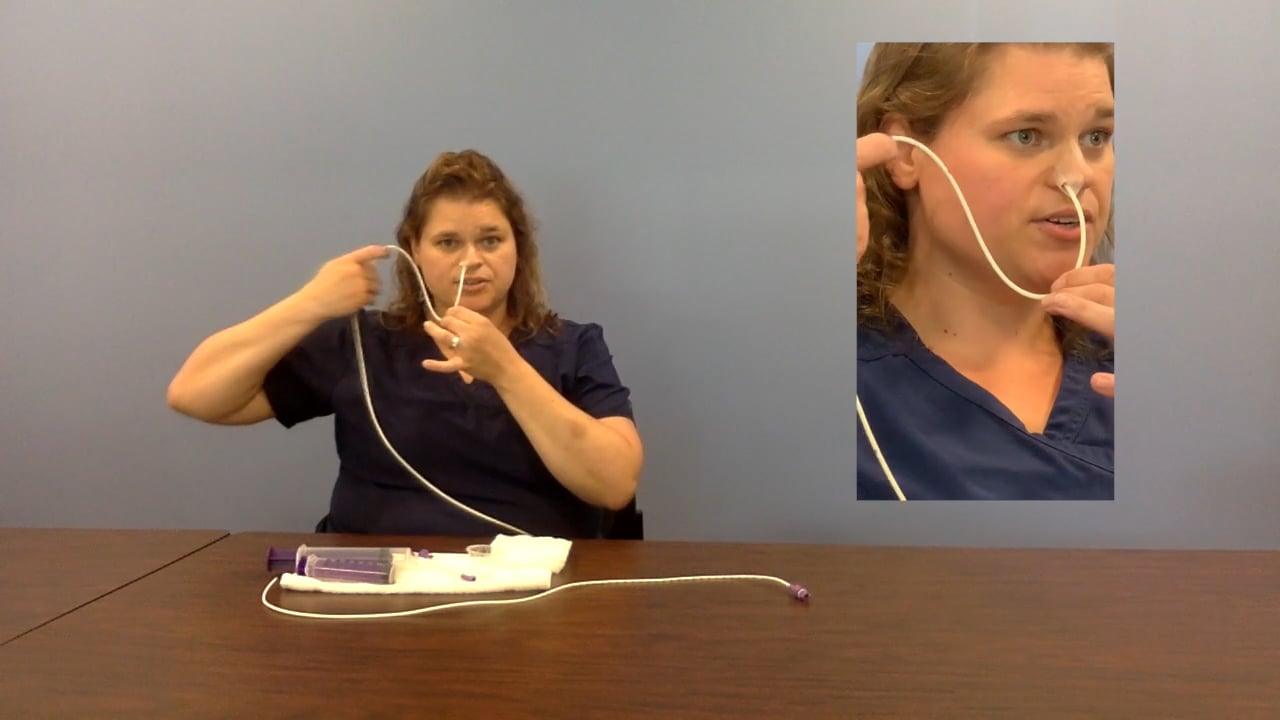 Managing a Dobhoff tube (all) | Videos & Movies on Vimeo