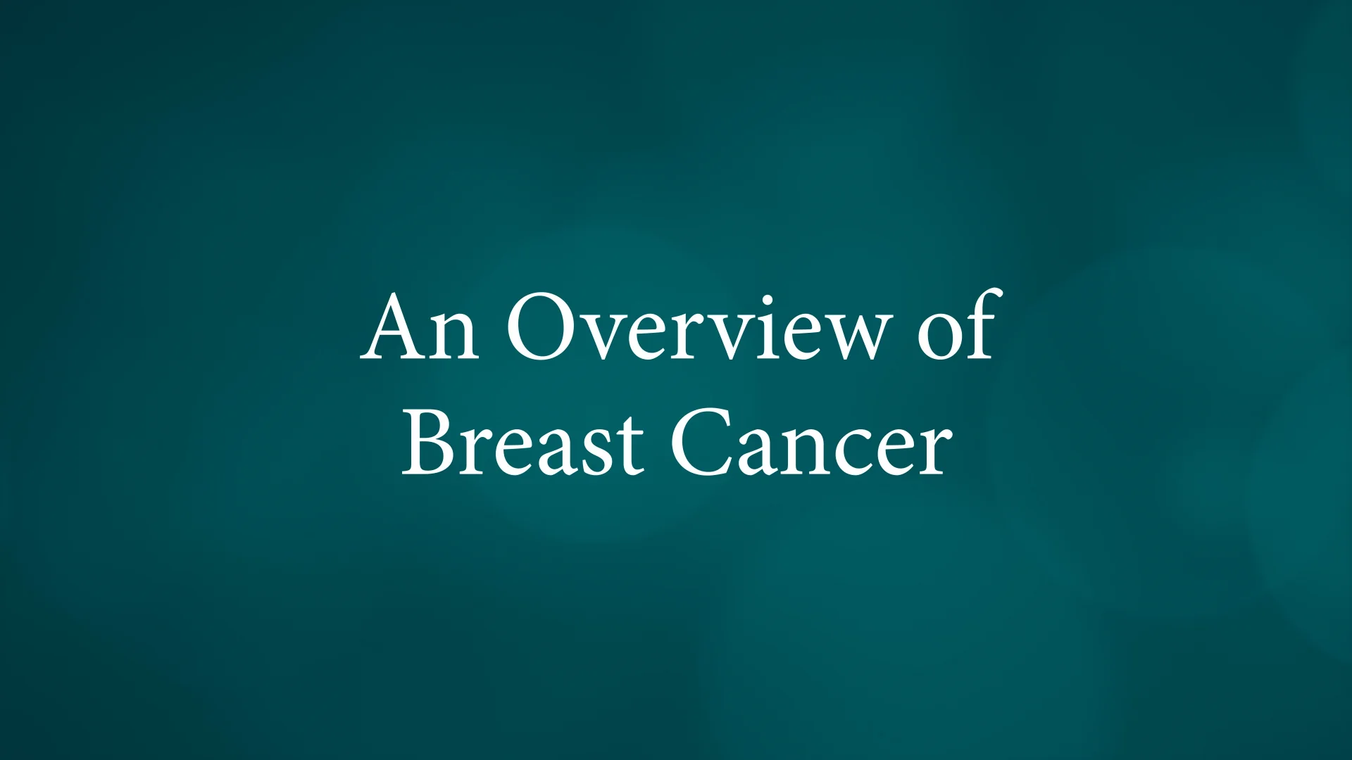 Breast cancer ppt