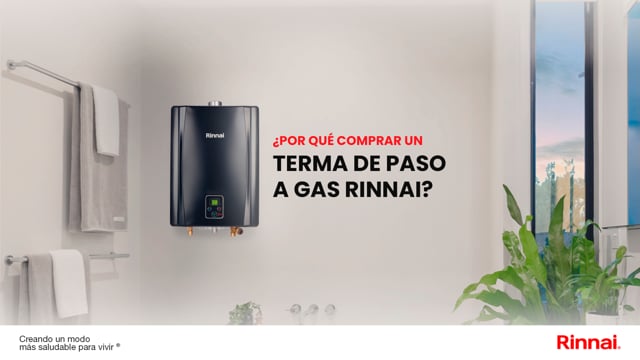 Termas a Gas E17 y E23 - Rinnai on Vimeo