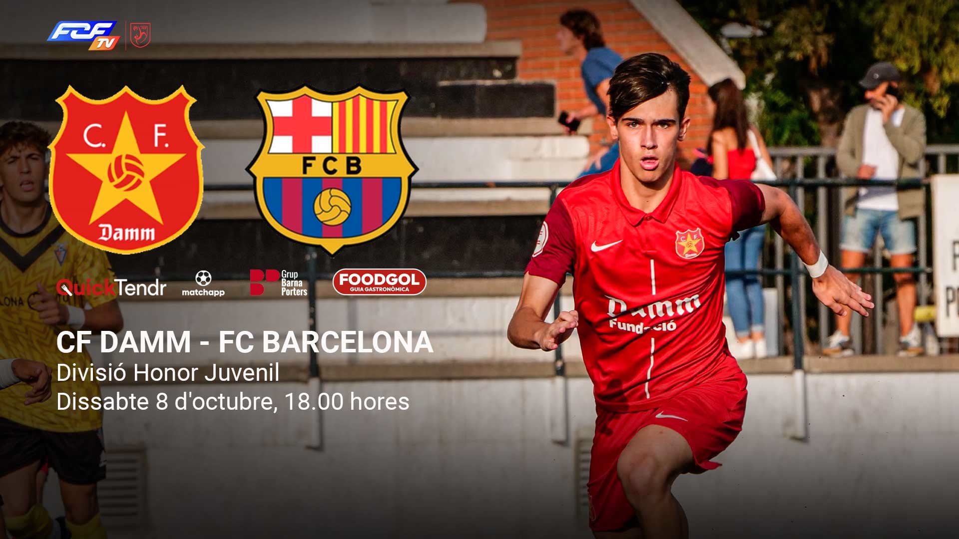 CF DAMM - FC BARCELONA on Vimeo