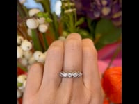 Diamant, platina ring 2183-0438