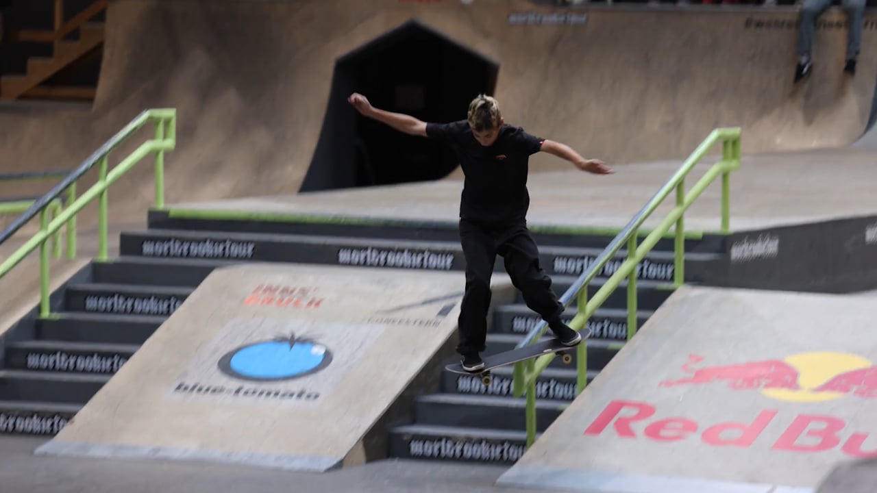 World Rookie Skateboard Grom Men Champion 2022: Madu Teixeira