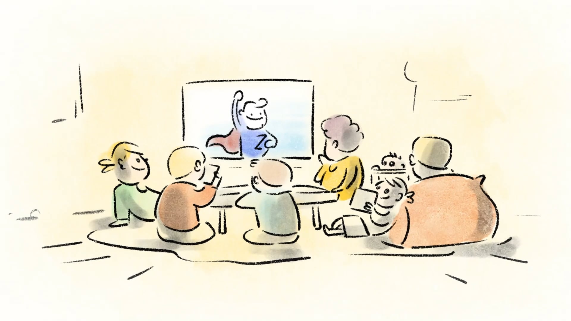 Arcom - Pas d'écran avant 3 ans