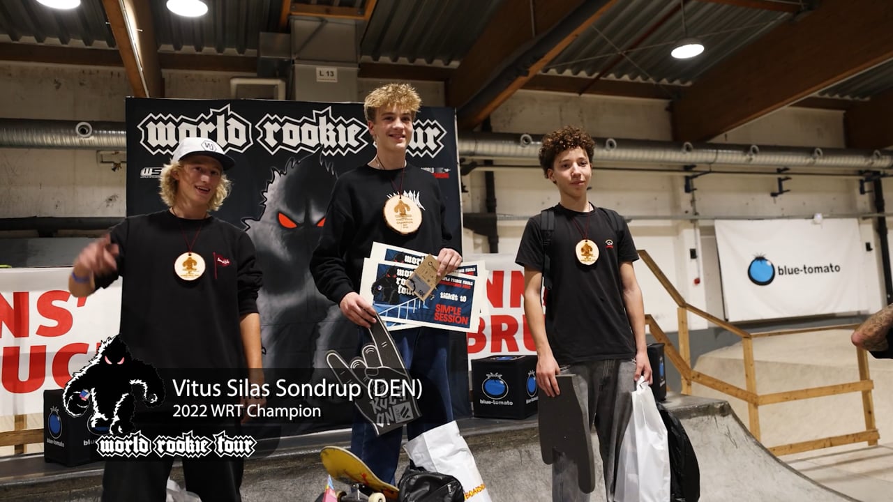 World Rookie Skateboard Champion 2022: Vitus Silas Sondrup