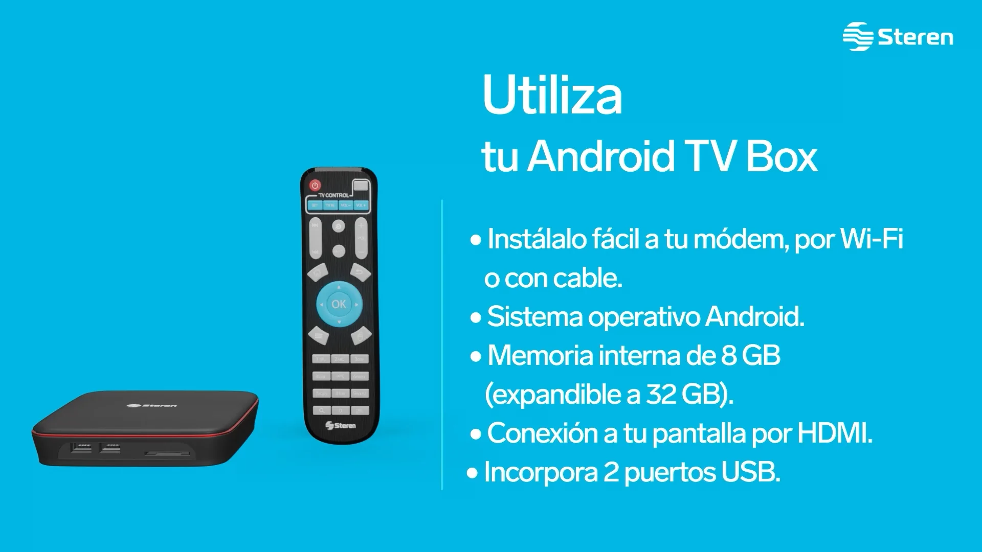 TVBOX Android TV Stick VOD視聴等 Caja de Android TV Proveedor - Shenzhen Xangshi Technology Co., Ltd.
