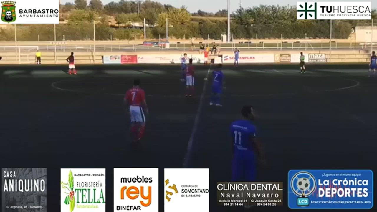 (RESUMEN y GOLES) Ferranca Tella 2-1 CD Esplus / Jornada 4 / 1ª Regional Gr 2