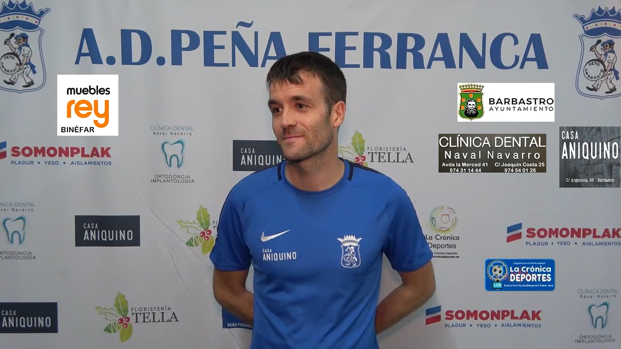 NÉSTOR ARILLA (Entrenador Ferranca) Ferranca Tella 2-1 CD Esplus / Jornada 4 / 1ª Regional Gr 2