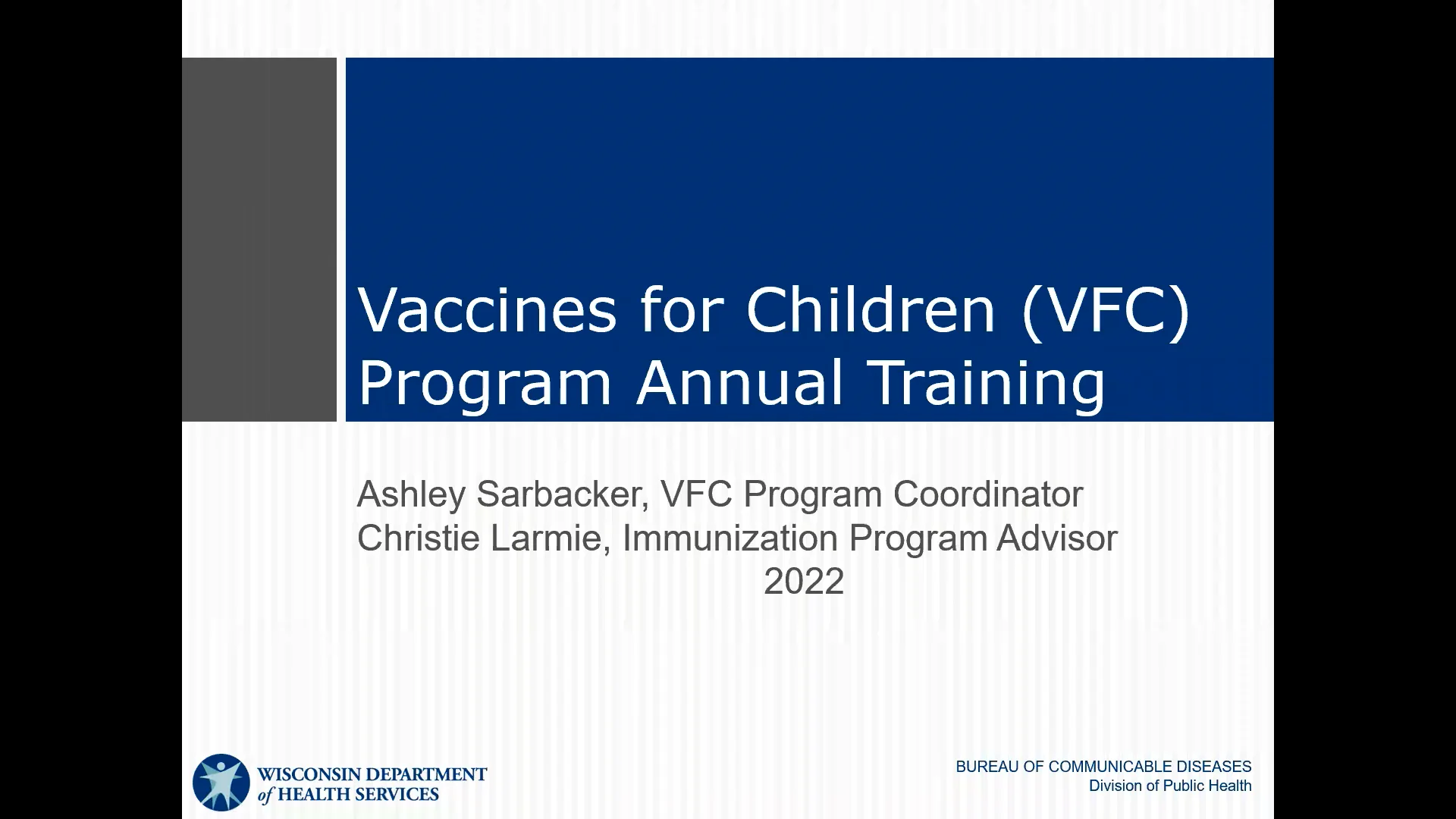 2022 Annual VFC Training on Vimeo