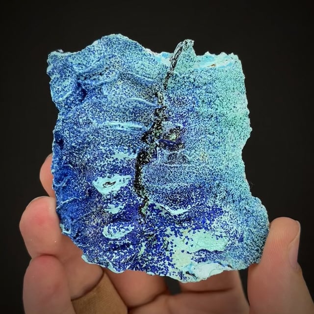 Woodwardite with Azurite  (rare)