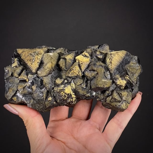 Sphalerite coated with Chalcopyrite