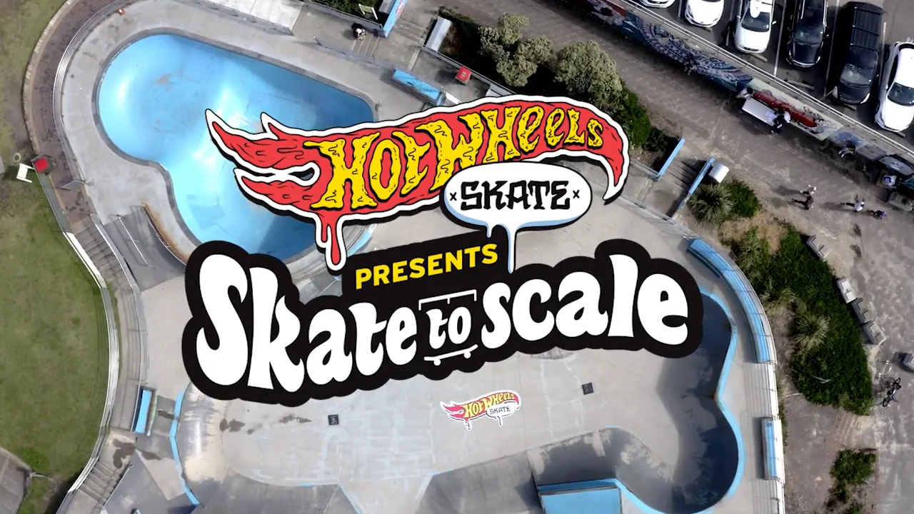 ホットウィールがフィンガーボードを発売し、有名スケボーパークを