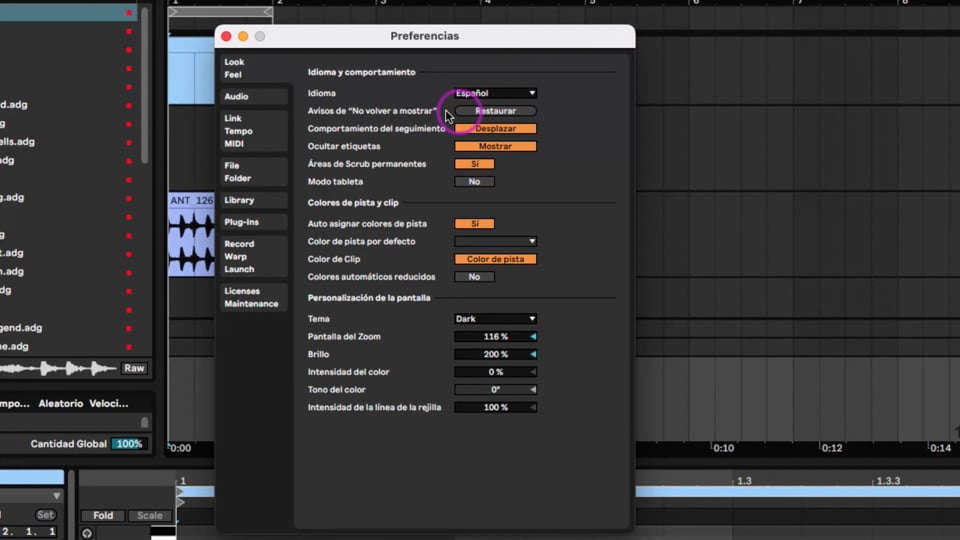 Introducción a Ableton Live 11