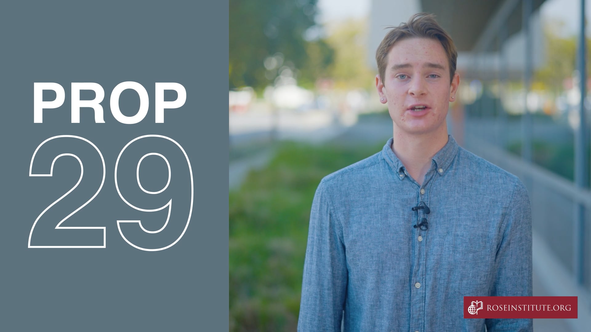 Prop. 29 on Vimeo