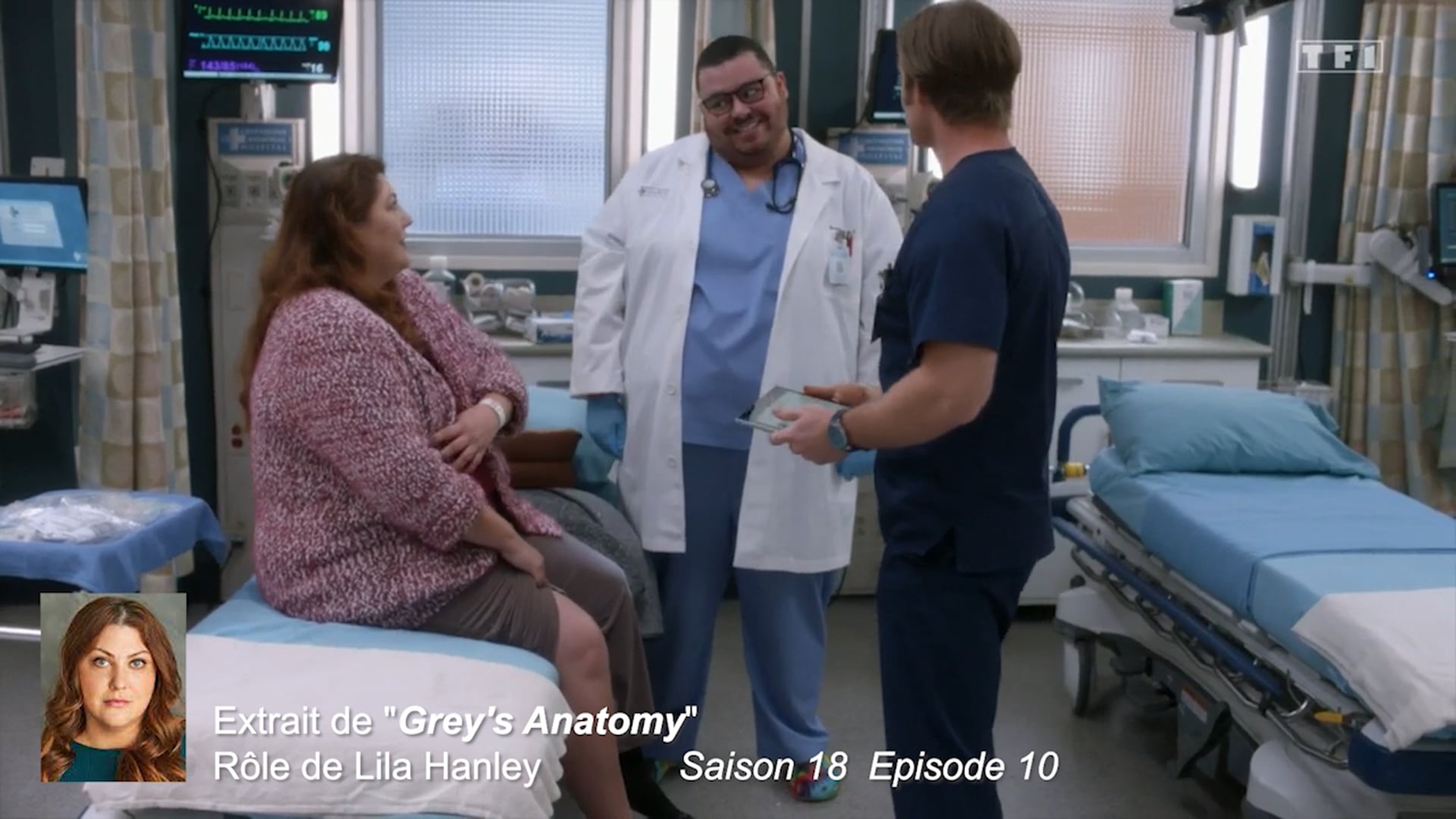 Vidéo Doublage Grey's Anatomy - Rôle de Lila Hanley 2022