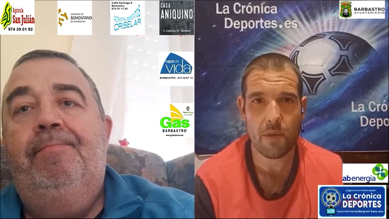 "Jornada 4" Análisis Primera Regional Gr 2 / EDUARDO ORDUNA (Entrenador Juventud de Huesca)