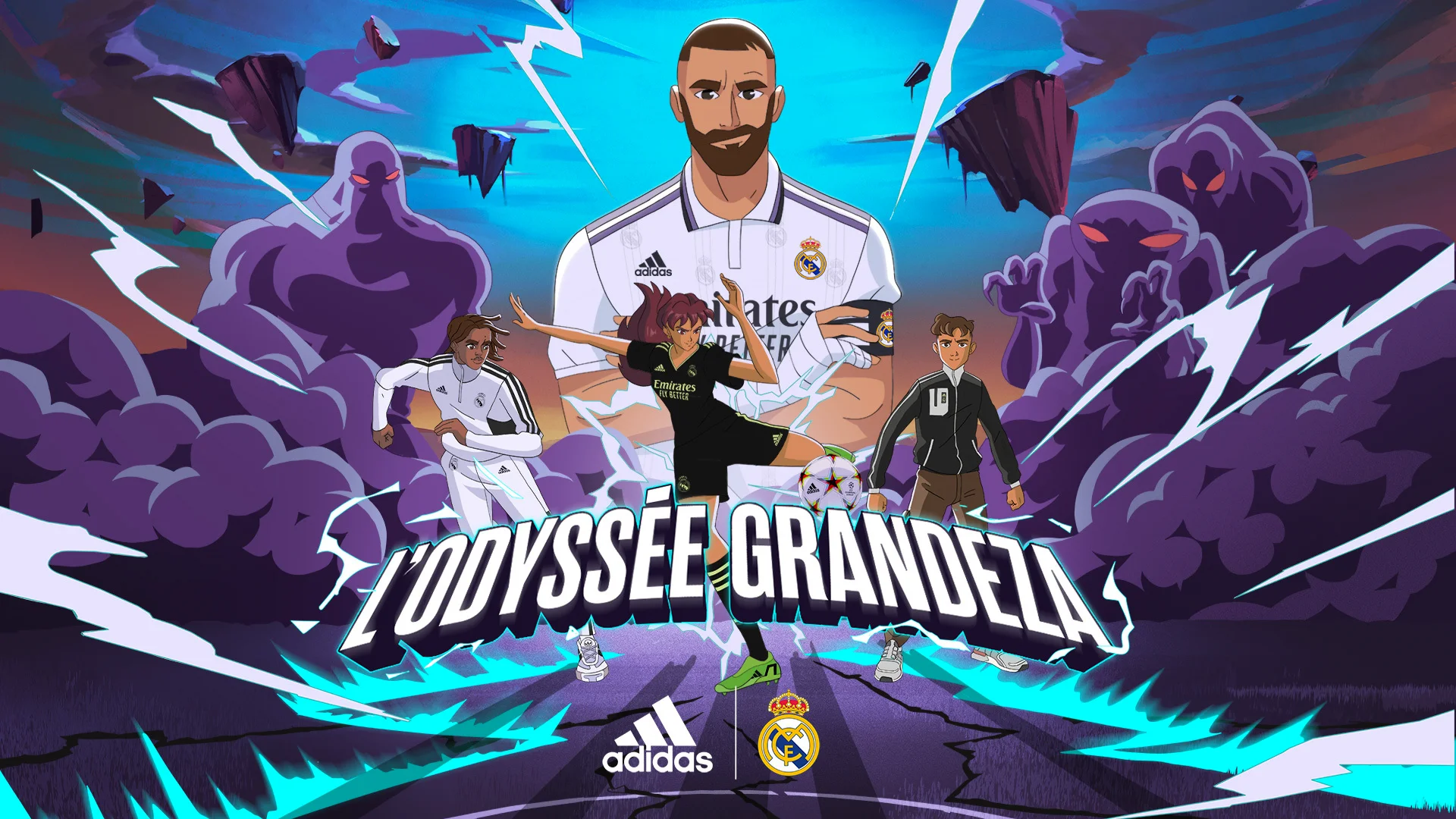 Real Madrid Logo Poster - CreateSA