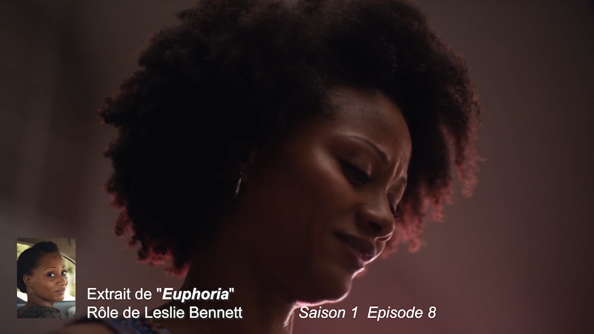 Vidéo Doublage Euphoria - Rôle de Leslie Bennett S01-E08