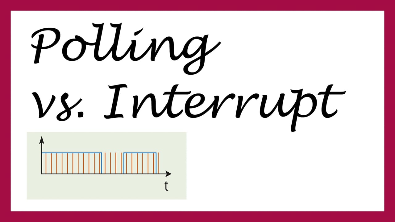 Polling vs. Interrupt