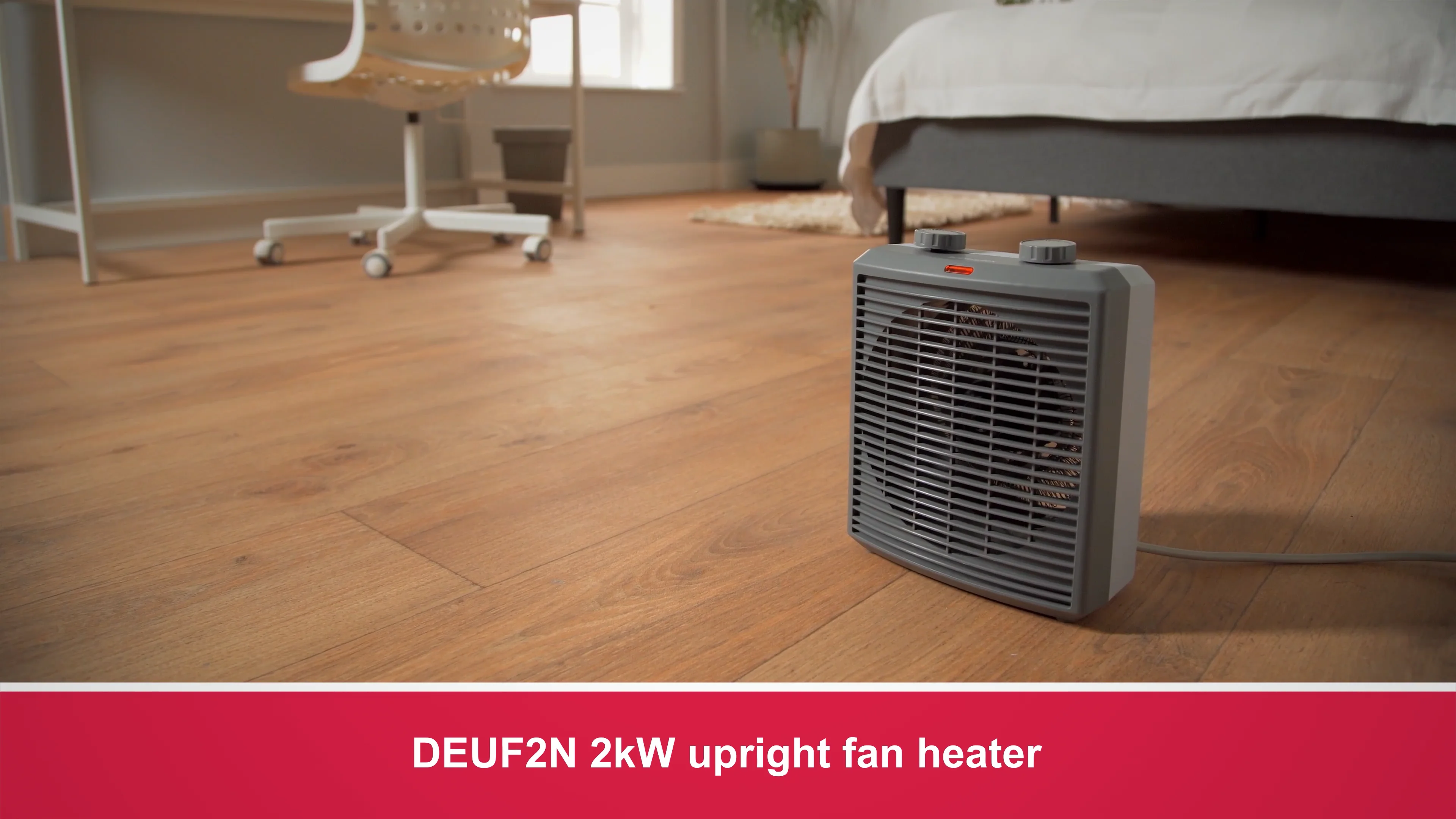 Dimplex 2kW Fan Heater- DEUF2N on Vimeo
