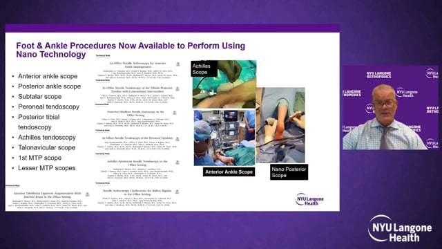 NYU Langone Orthopedic Webinar Series – Foot & Ankle Surgery