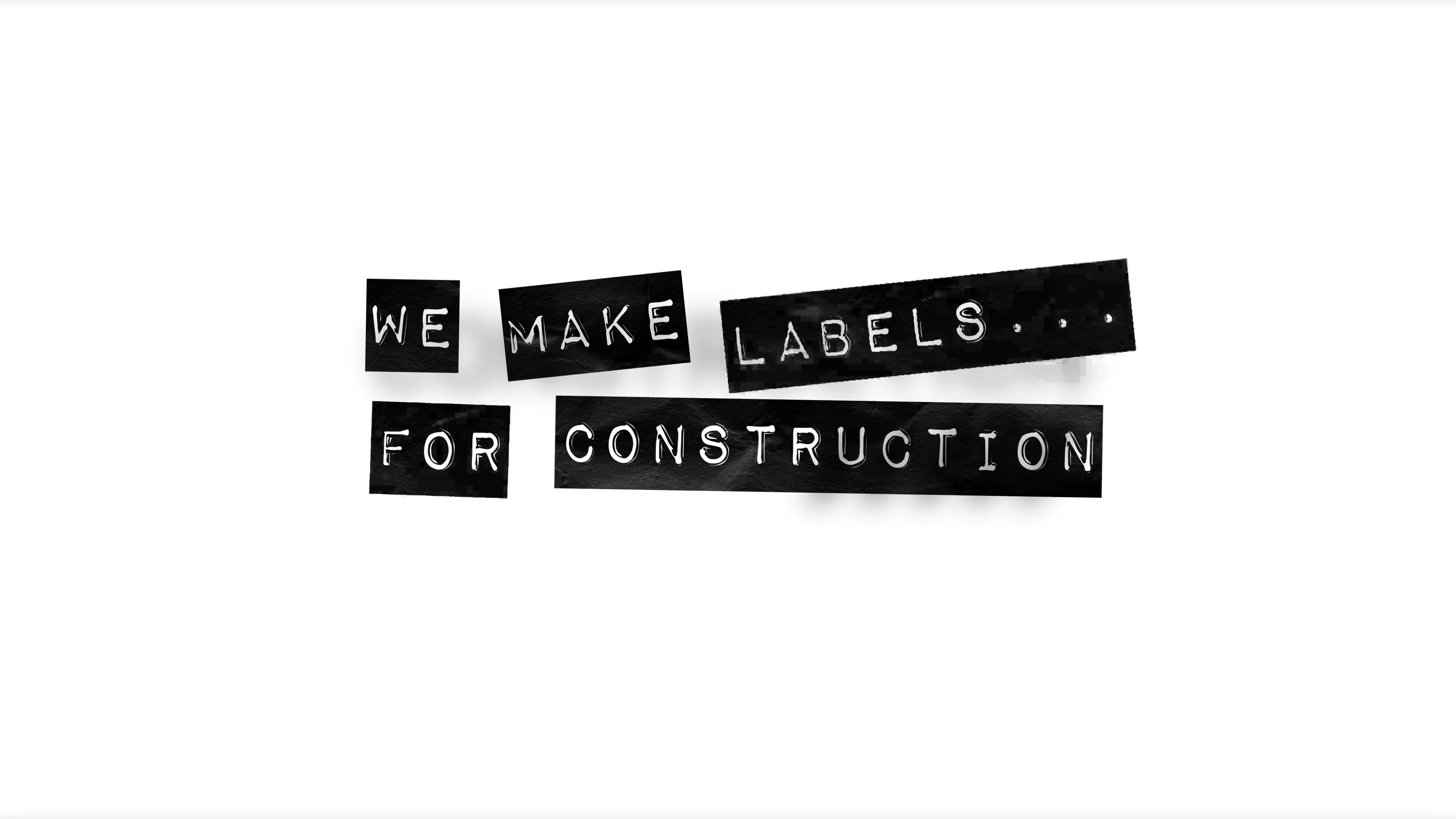 ConstructionLabels.us | We Make Labels. For Construction on Vimeo