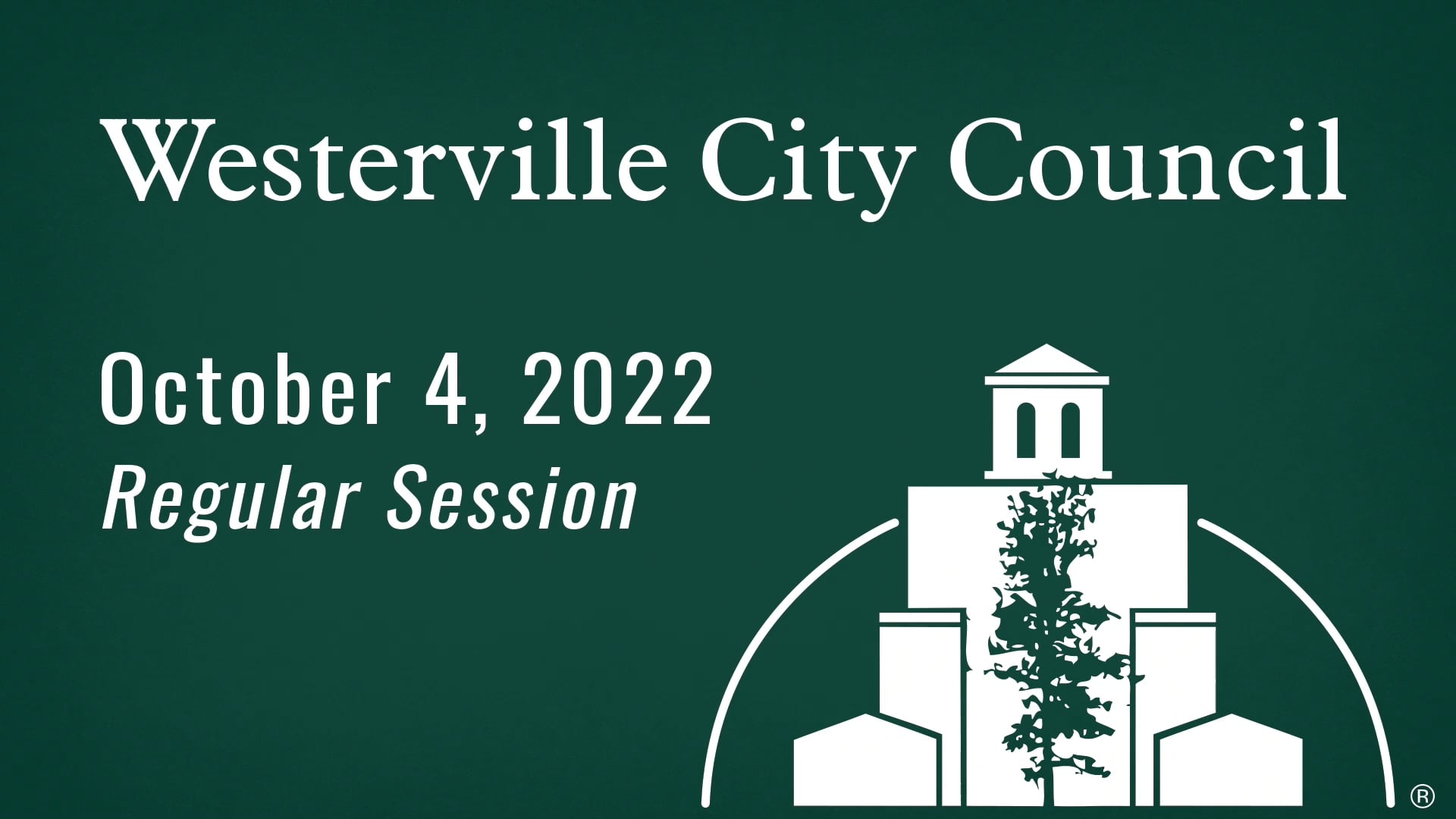 Westerville City Council October 4, 2022