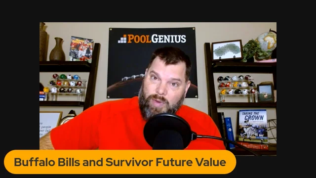 VIDEO: Buffalo Bills and Survivor Future Value (2022) - PoolGenius