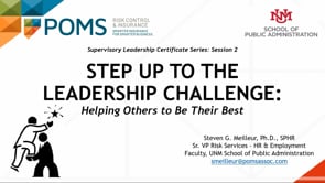 Supervisory Leadership Series: The Leadership Compass video